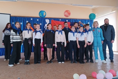 Космический праздник для гагаринцев Донецкой Республики 6