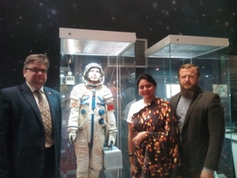 Экскурсия в Музей Космонавтики для президента форума БРИКС